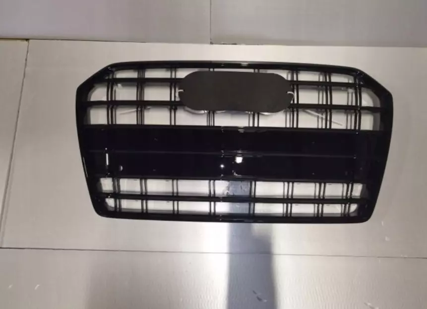 Front Bumper Radiator Grill Audi A6 Style S6 2016 Black