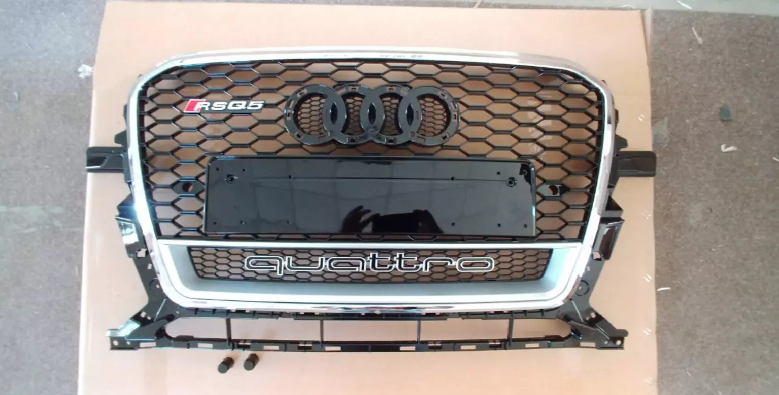 Front Bumper with Radiator Grill for Audi Q5 12-15 RSQ5 Chrom Quattro