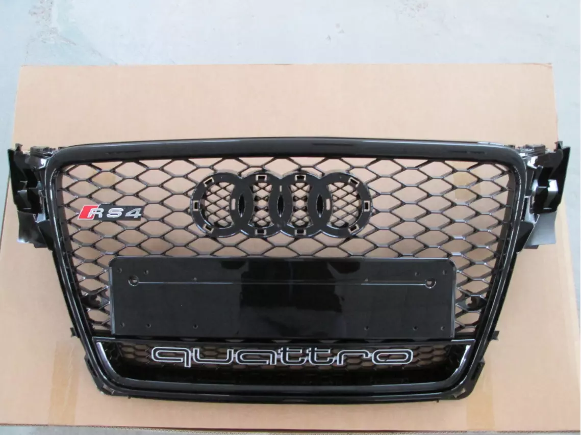Front Bumper Radiator Grill Audi A4 Style RS4 2008-2012 Quattro