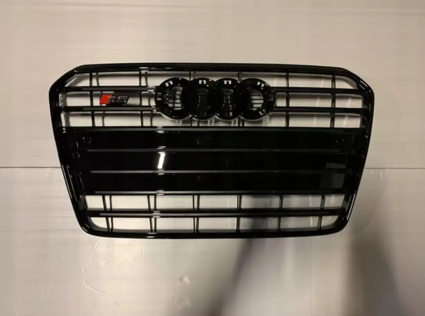 Front Bumper Radiator Grill Audi A5 Style S5 12-15 Black