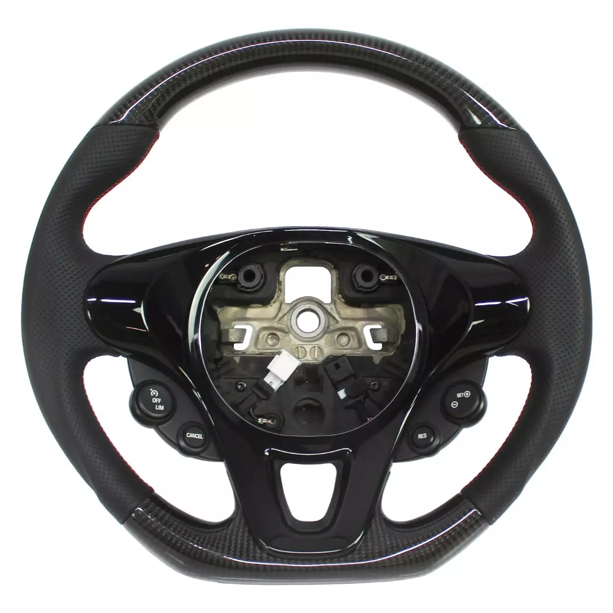 Mercedes Smart Fortwo 453 Steering Wheel Carbon Perforated Leather