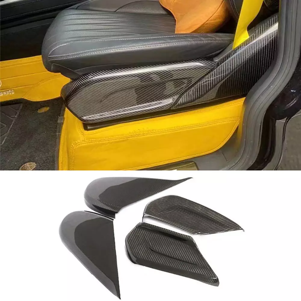 Carbon Fiber Front Seats Side Covers for Mercedes-Benz W463A G63 G500 2018-2022