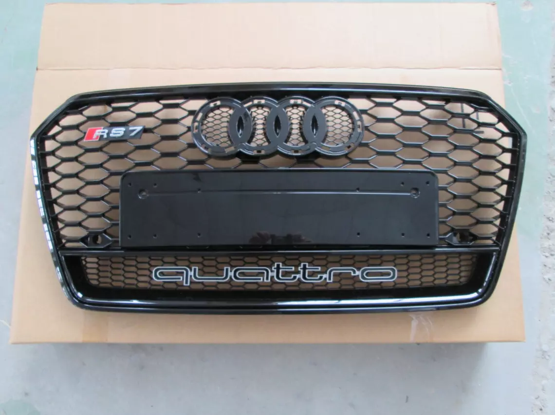 Front Bumper Radiator Grill Audi A7 Style RS7 Quattro 15-17