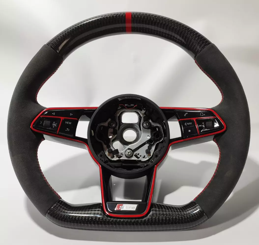 Audi TT RS R8 Steering Wheel Carbon Alcantara