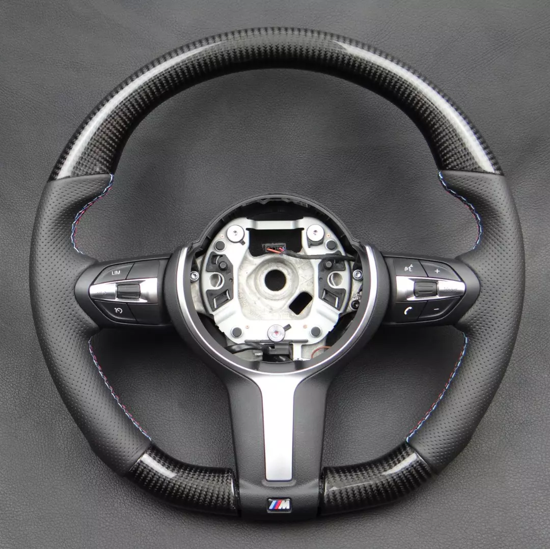 BMW F30 F31 F20 F15 F16 Steering Wheel Carbon Leather