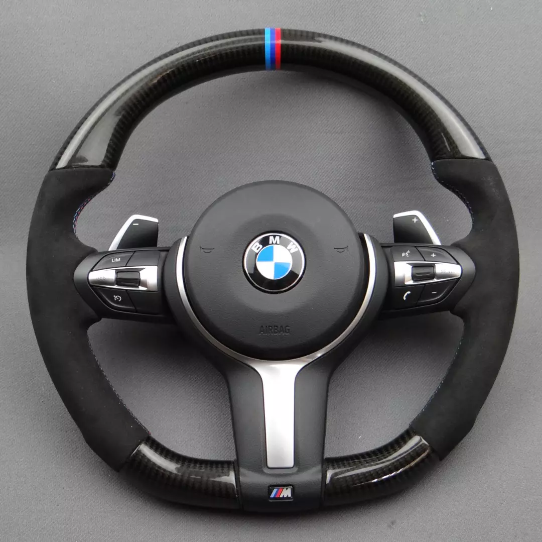 BMW F30 F31 F15 F16 Steering Wheel Carbon Alcantara