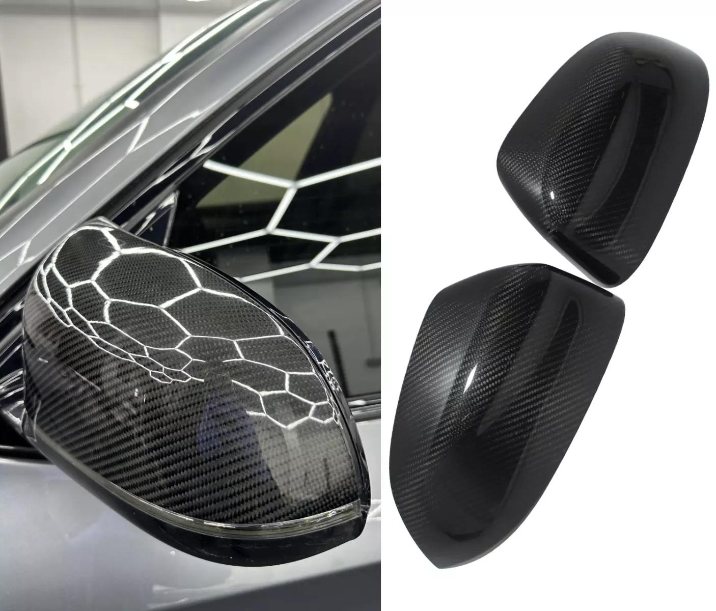 BMW X5 F15 Carbon Fiber Side Mirror Covers
