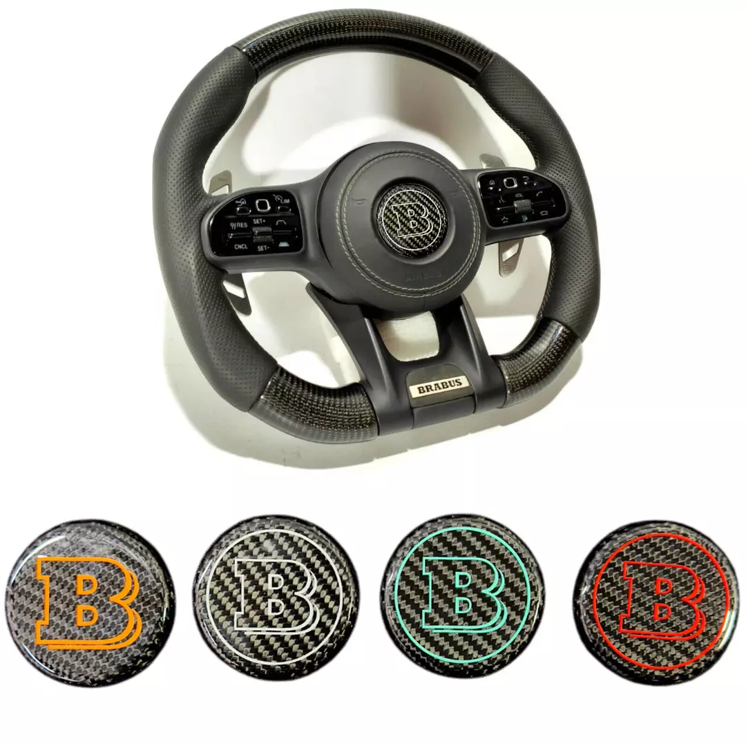 Brabus Emblem for Steering Wheel Cap for Mercedes-Benz cars