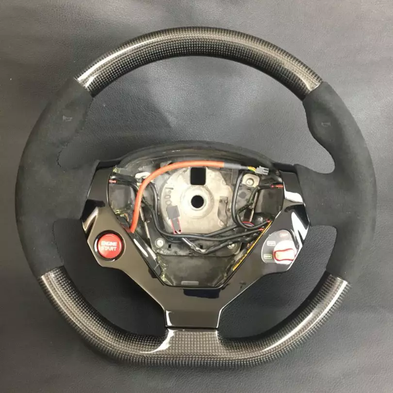 Ferrari 458 Steering Wheel Carbon Alcantara