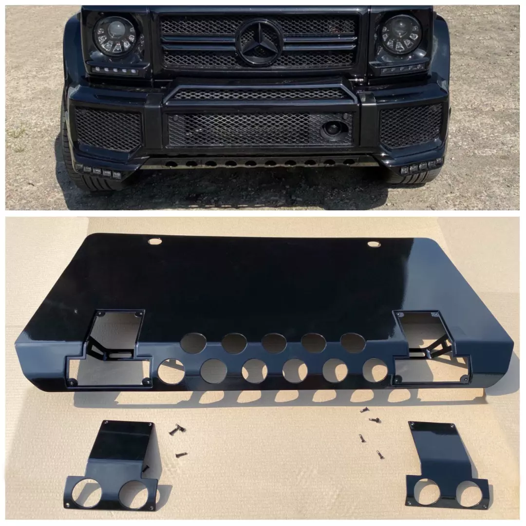 Mercedes-Benz W463 AMG G-Class Black Front Skid Plate