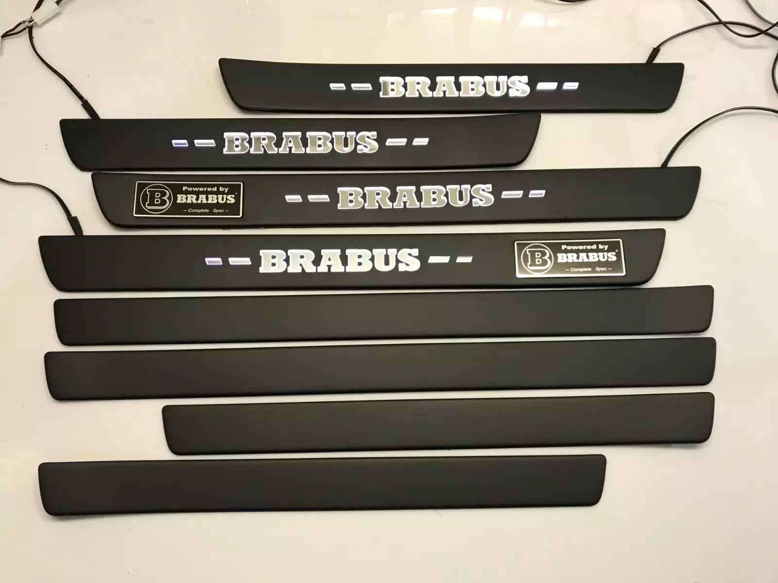 Brabus LED Door Sills for Mercedes W222 S-Class