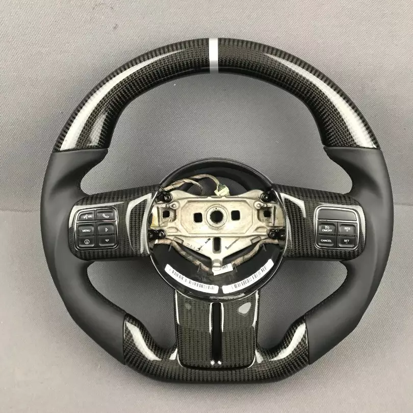 Jeep Steering Wheel Carbon Leather