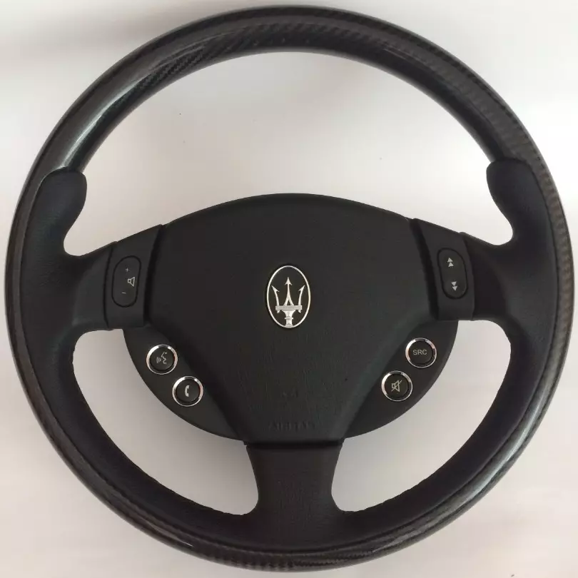 Maserati Ghibli Levante Quattroporte Steering Wheel Carbon Leather