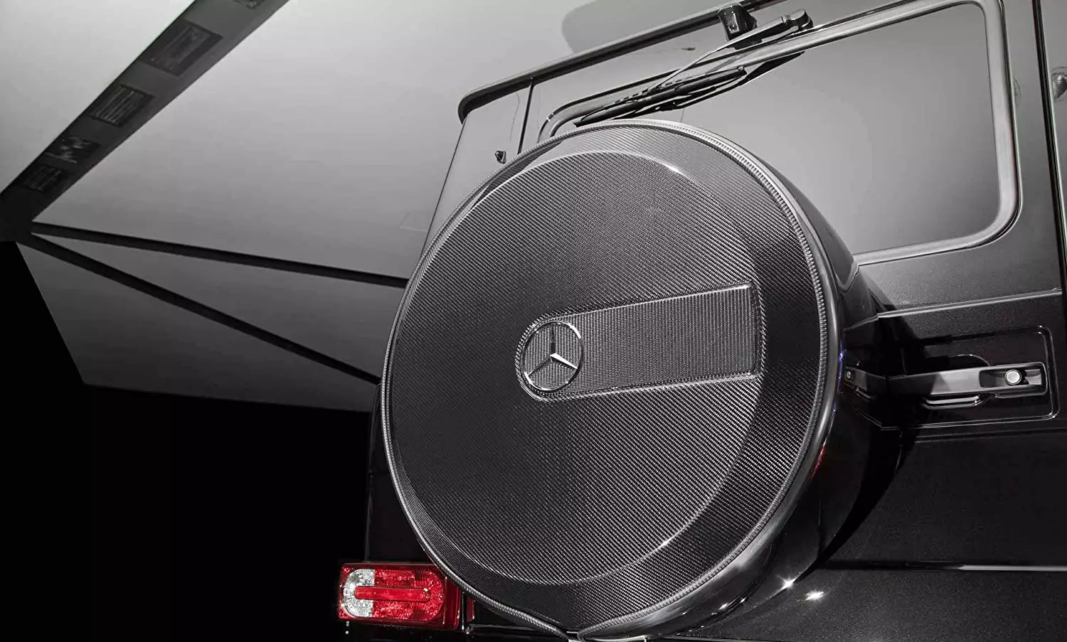 Mercedes-Benz G-Class W463 Brabus Carbon Fiber Spare Tire Cover
