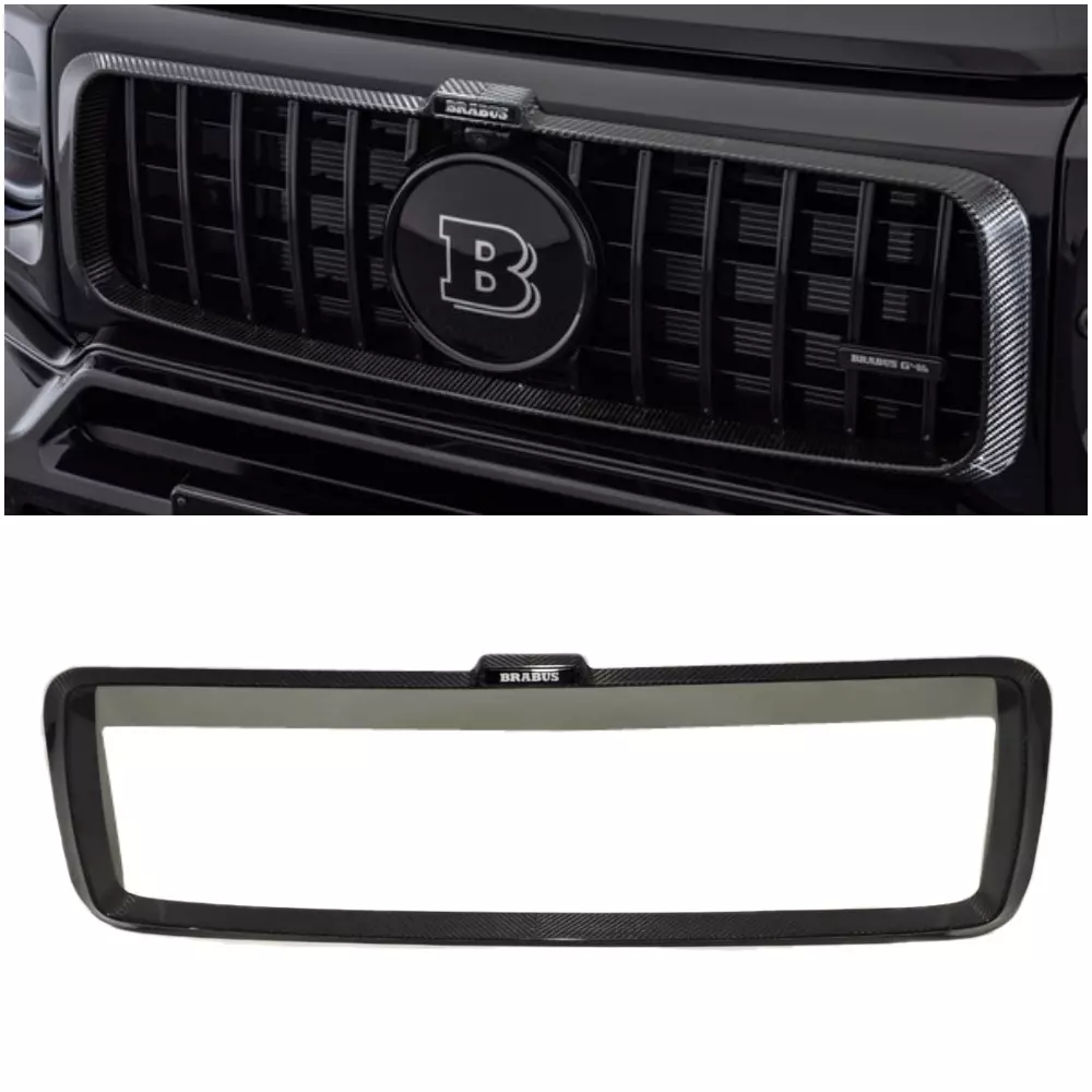 Carbon Fiber Brabus Front Grill Frame for Mercedes-Benz W463A W464