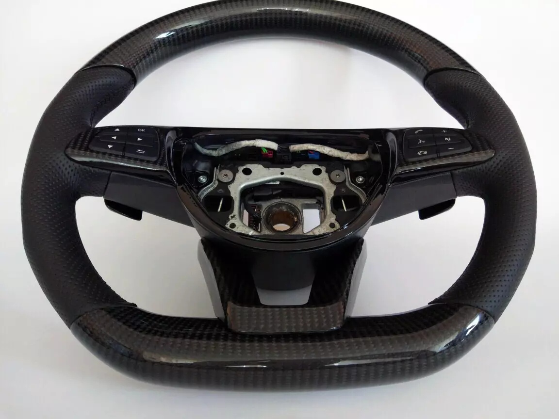 Mercedes-Benz CLA GLE CLS Steering Wheel Carbon Leather