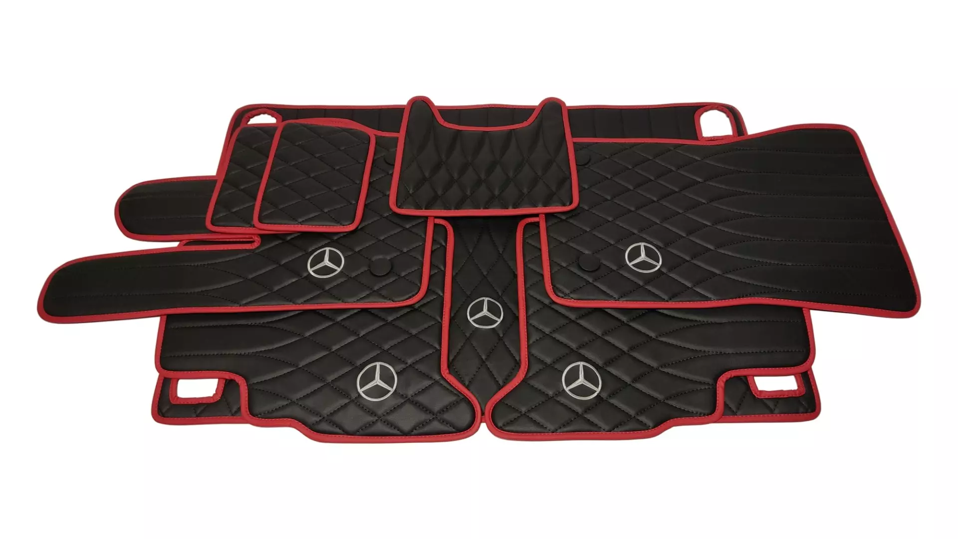 MB-Star Logo Floor Mats Set for Mercedes-Benz G-Class W463A