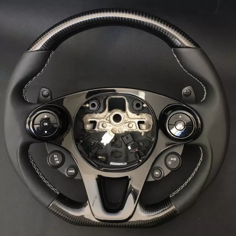 Mercedes Smart 453 Steering Wheel Carbon Leather