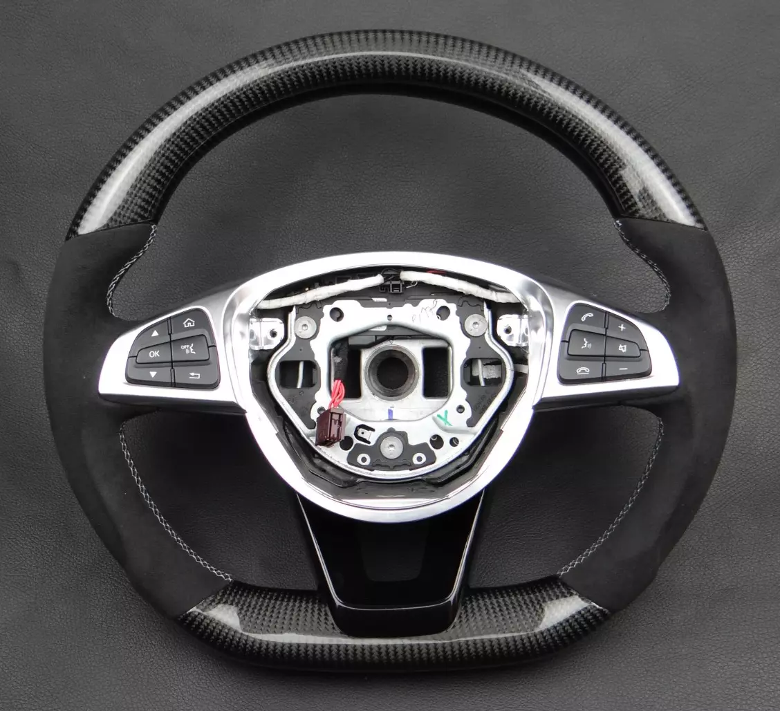 Mercedes-Benz C-Class W205 Steering Wheel Carbon Alcantara