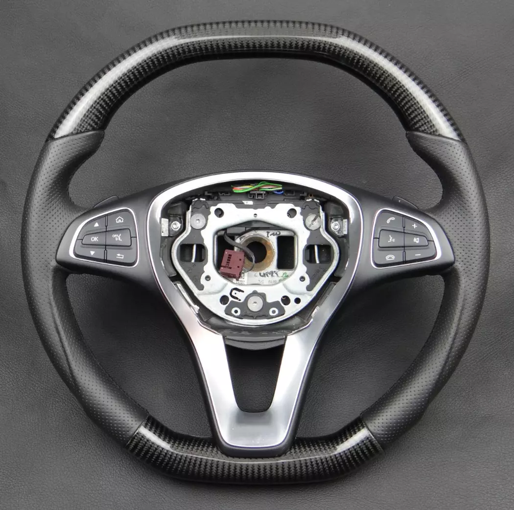 Mercedes-Benz E-Class W212 Steering Wheel Carbon Leather