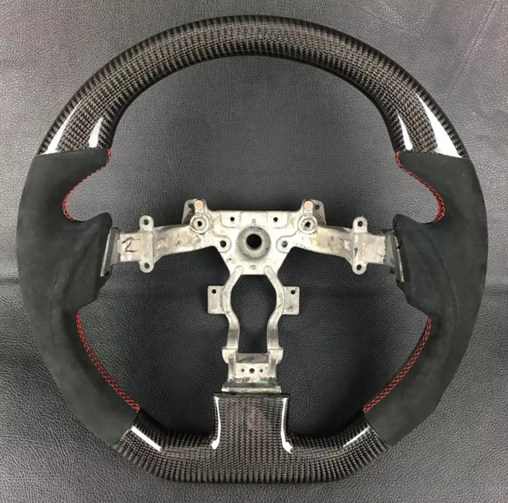 Nissan GT-R Steering Wheel Carbon Fiber Alcantara