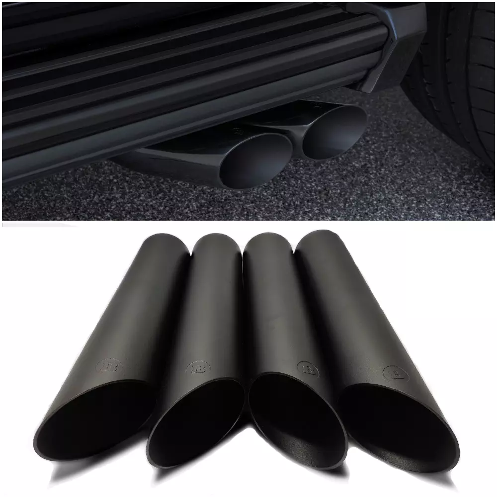 Black Exhaust Pipe Tips for Mercedes-Benz G-Class W463A