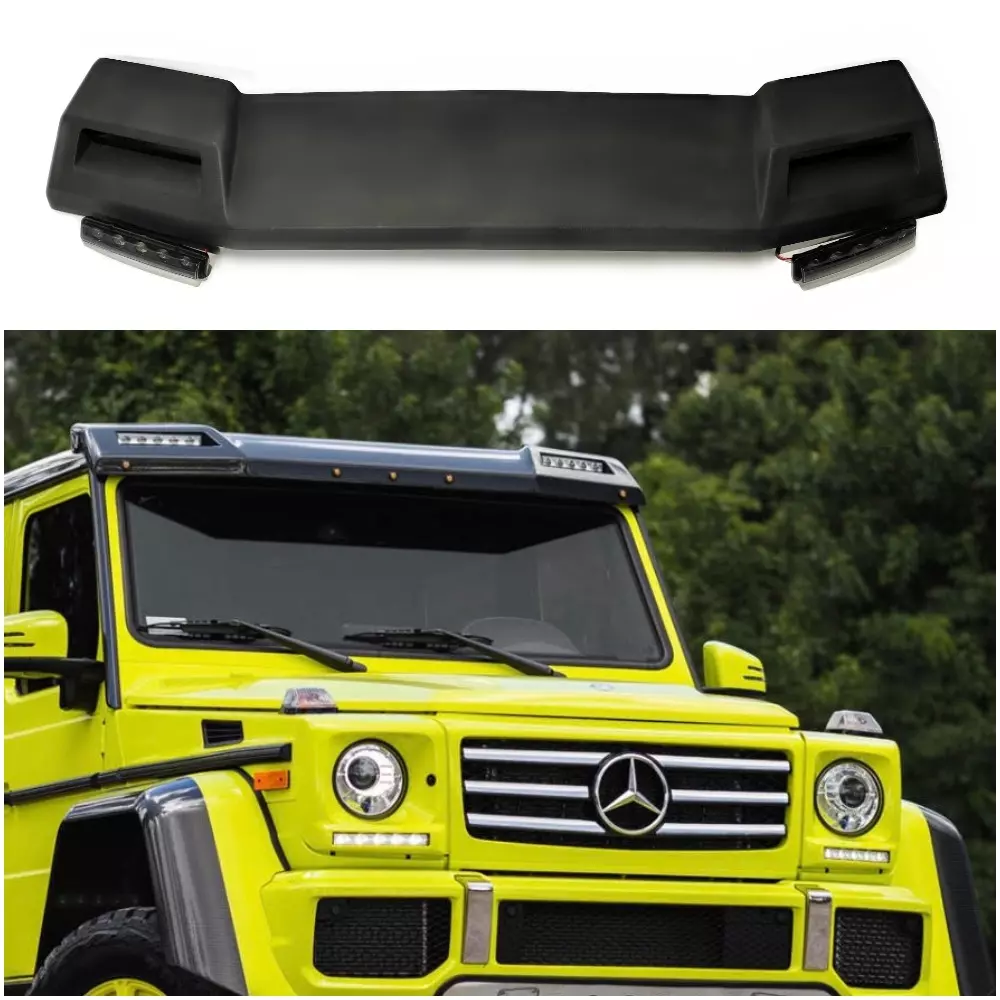 Mercedes-Benz W463 G-Wagon 4x4 6x6 Front Roof LED Spoiler