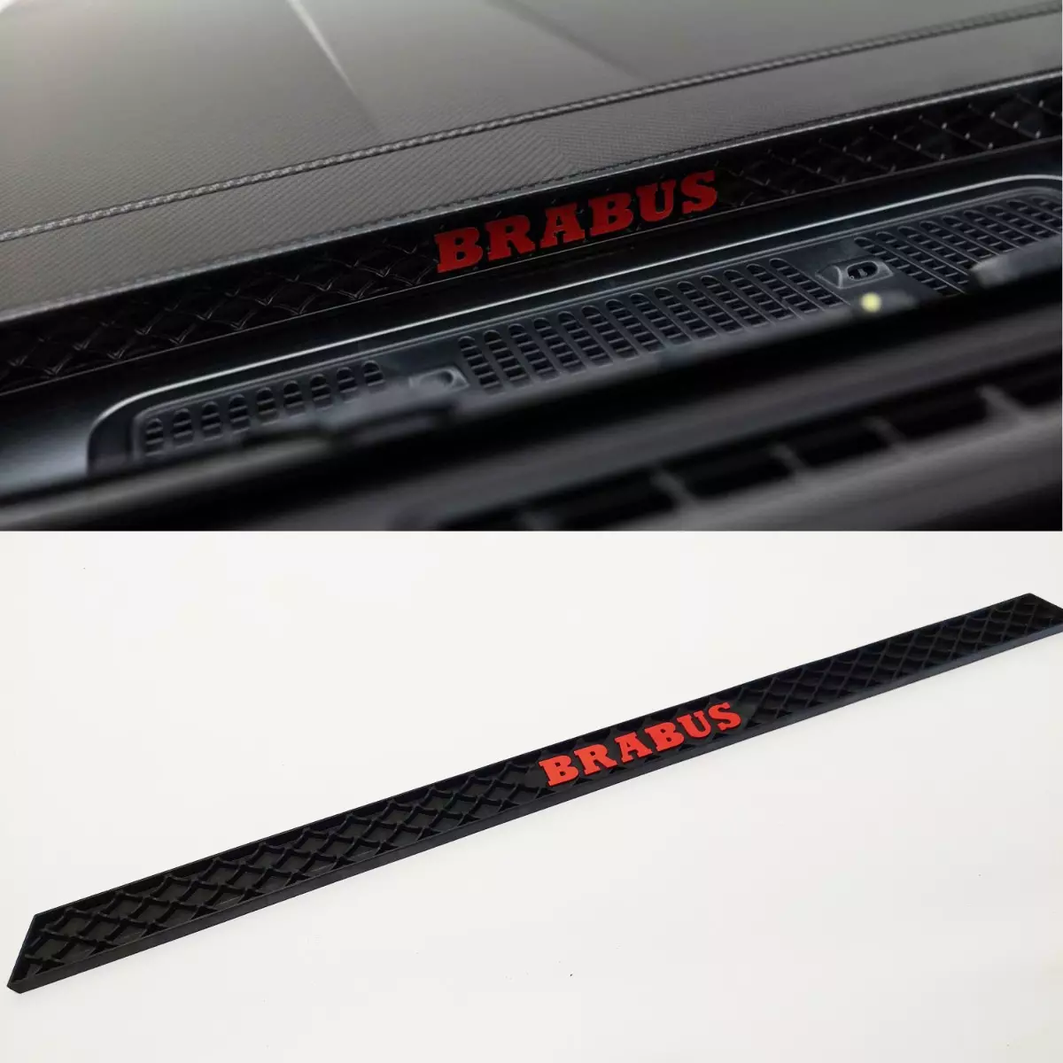 Plastic Brabus Red Hood Scoop Tail Mesh for Mercedes Benz G class W464 W463a G63 G500 G350