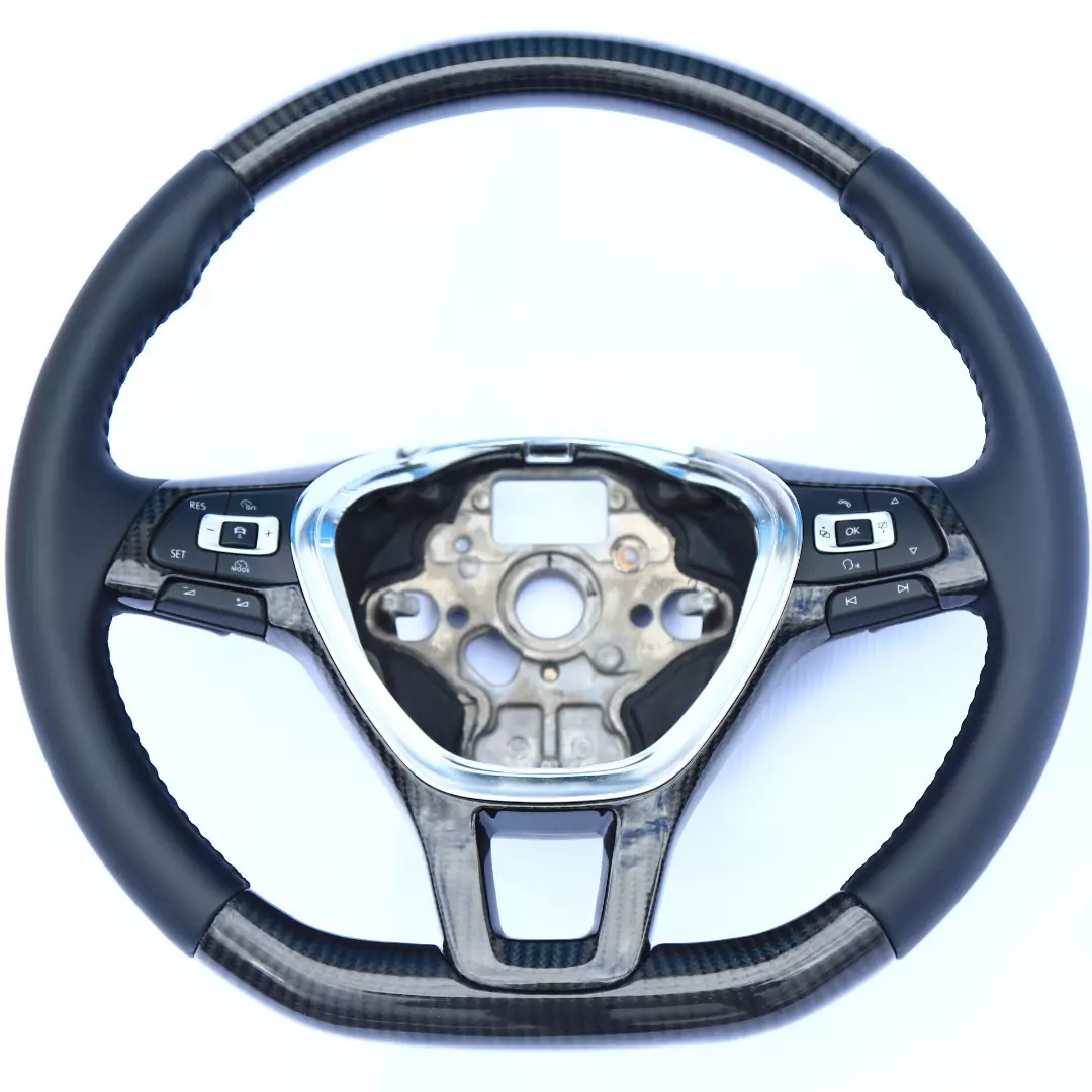 Volkswagen Passat B7 Steering Wheel Carbon Leather
