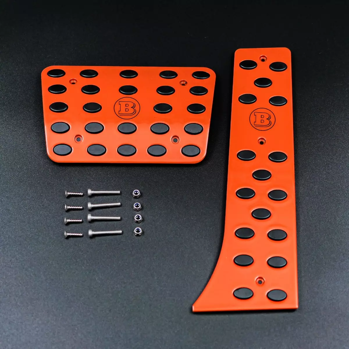 Brabus Orange Pedal Covers Set for G-Class W463A Mercedes-Benz