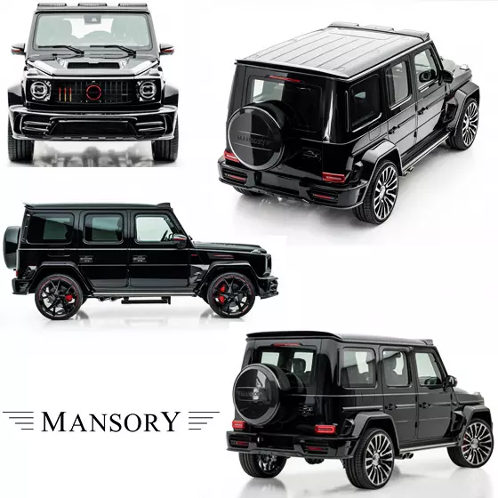MANSORY G-WIDE BODY KIT With Panels for Mercedes-Benz W463A